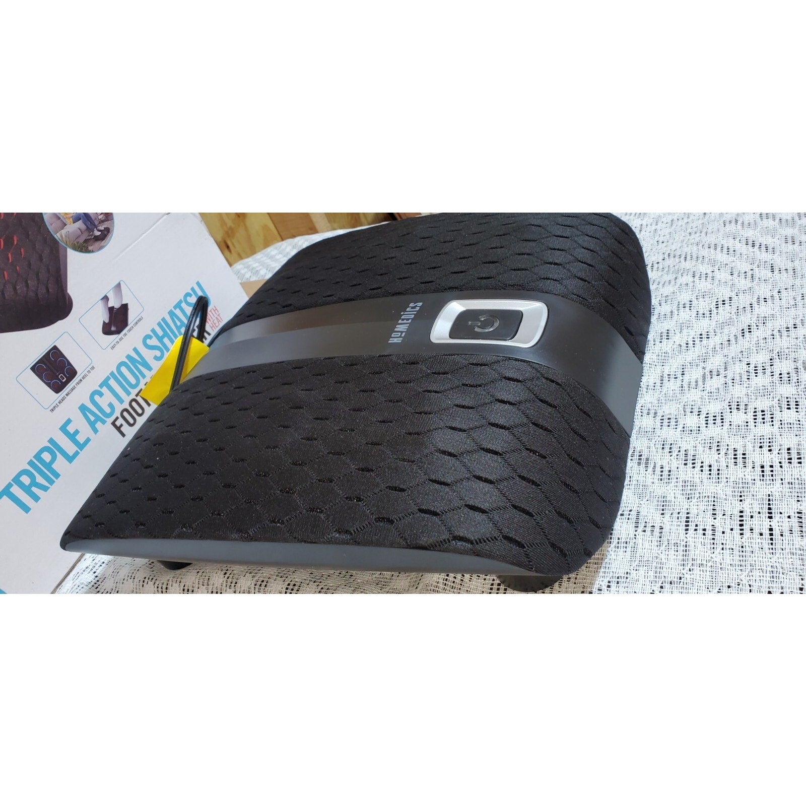 HoMedics Triple Action Shiatsu Foot Massager with Heat Massage Nodes Never Used