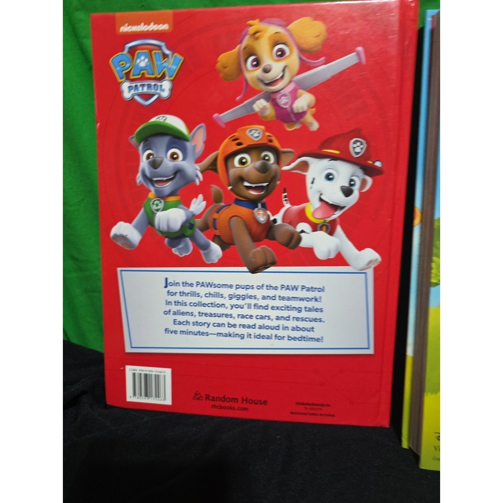 5-Minute Stories Mickey Mouse & Paw Patrol Books - Hardcover Good Condition