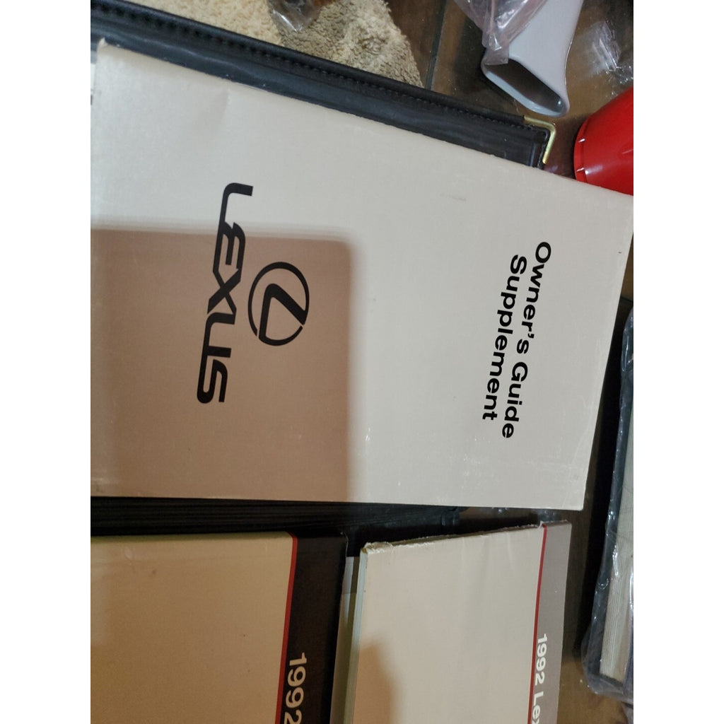 1992 Lexus ES300 Owner's Manual Guide Book W/Case