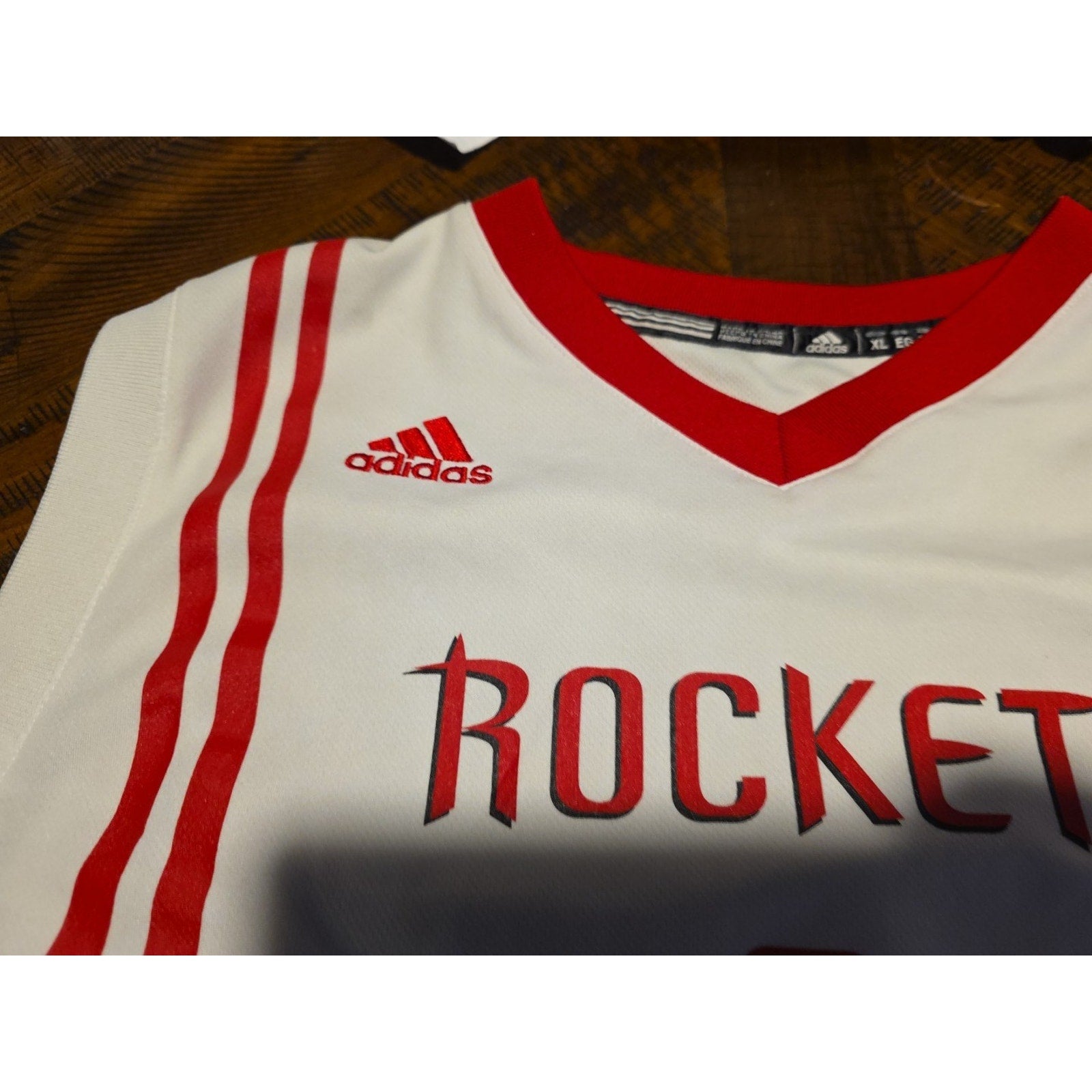 Houston Rockets NBA Adidas White Men's Ryan Anderson Jersey Size XL