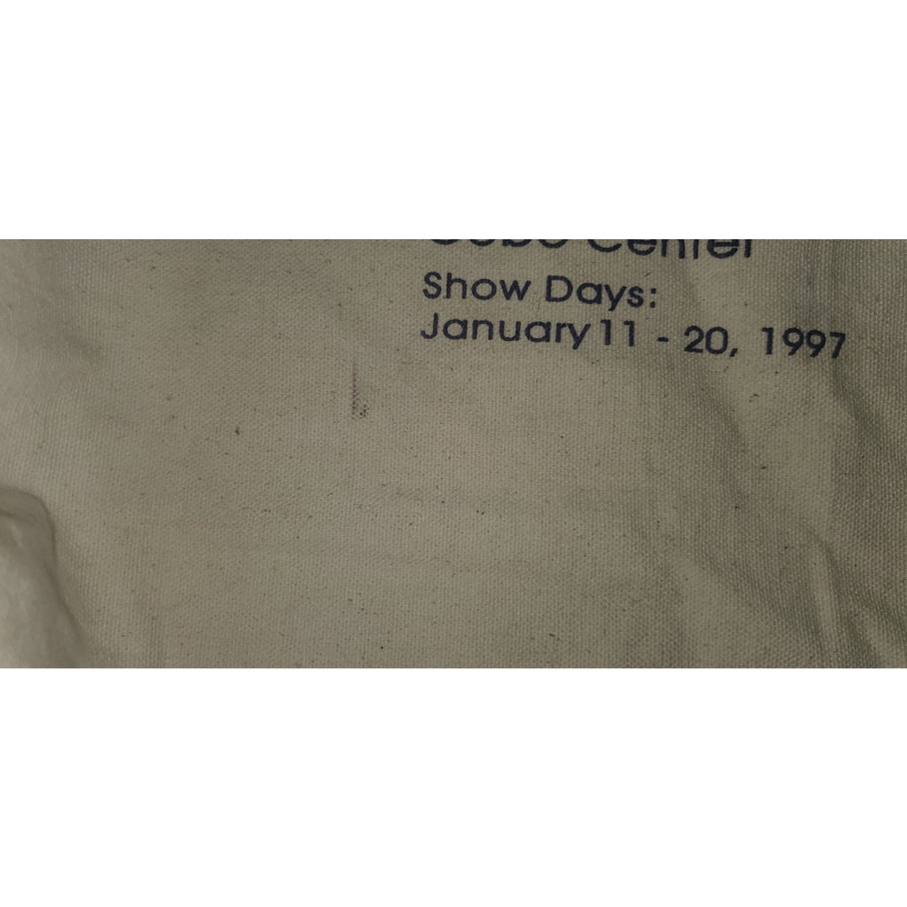 Vtg Detroit North American International Auto Show 1997 MICHELIN Tote Travel Bag