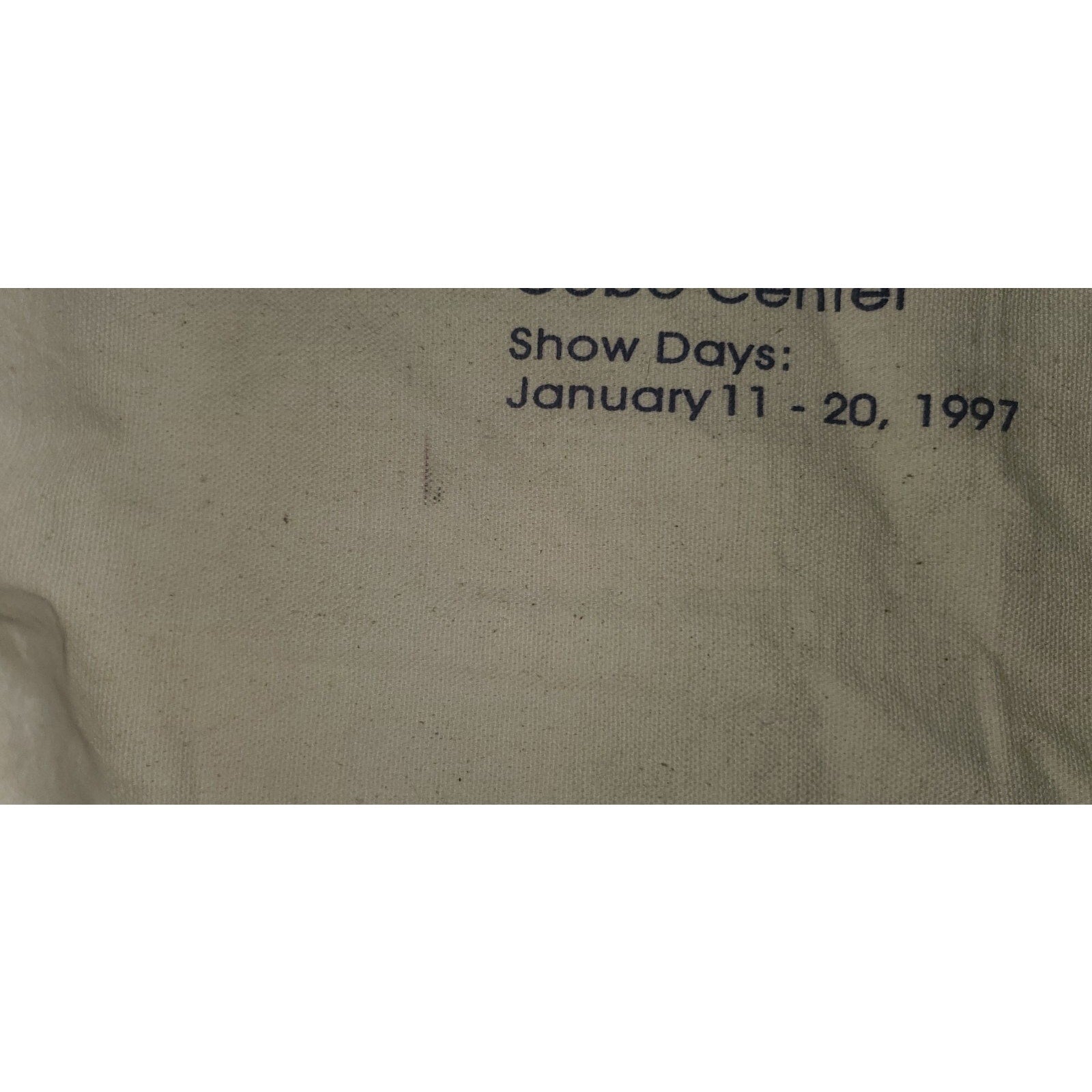 Vtg Detroit North American International Auto Show 1997 MICHELIN Tote Travel Bag