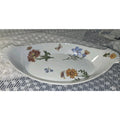 BIA Cordon Bleu Serving Dishes -Oval Au Gratin -Floral Pattern -13”x7.5"