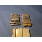 LOT OF 3 MILITARY VINTAGE BRASS BELT BUCKLES Free Ship