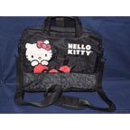 Hello Kitty Black Laptop Computer Bag 15” Case Red Bow Shoulder Strap Sanrio