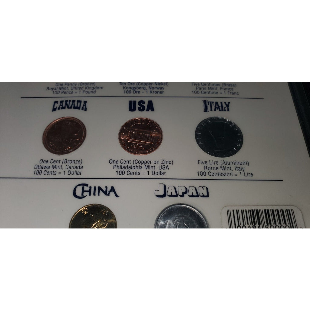 Disney World International Coin Set Vintage Epcot 2000