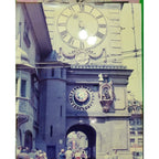 Vintage 1970s Tower in Bern, Switzerland Zytglogge Photo print 20X16