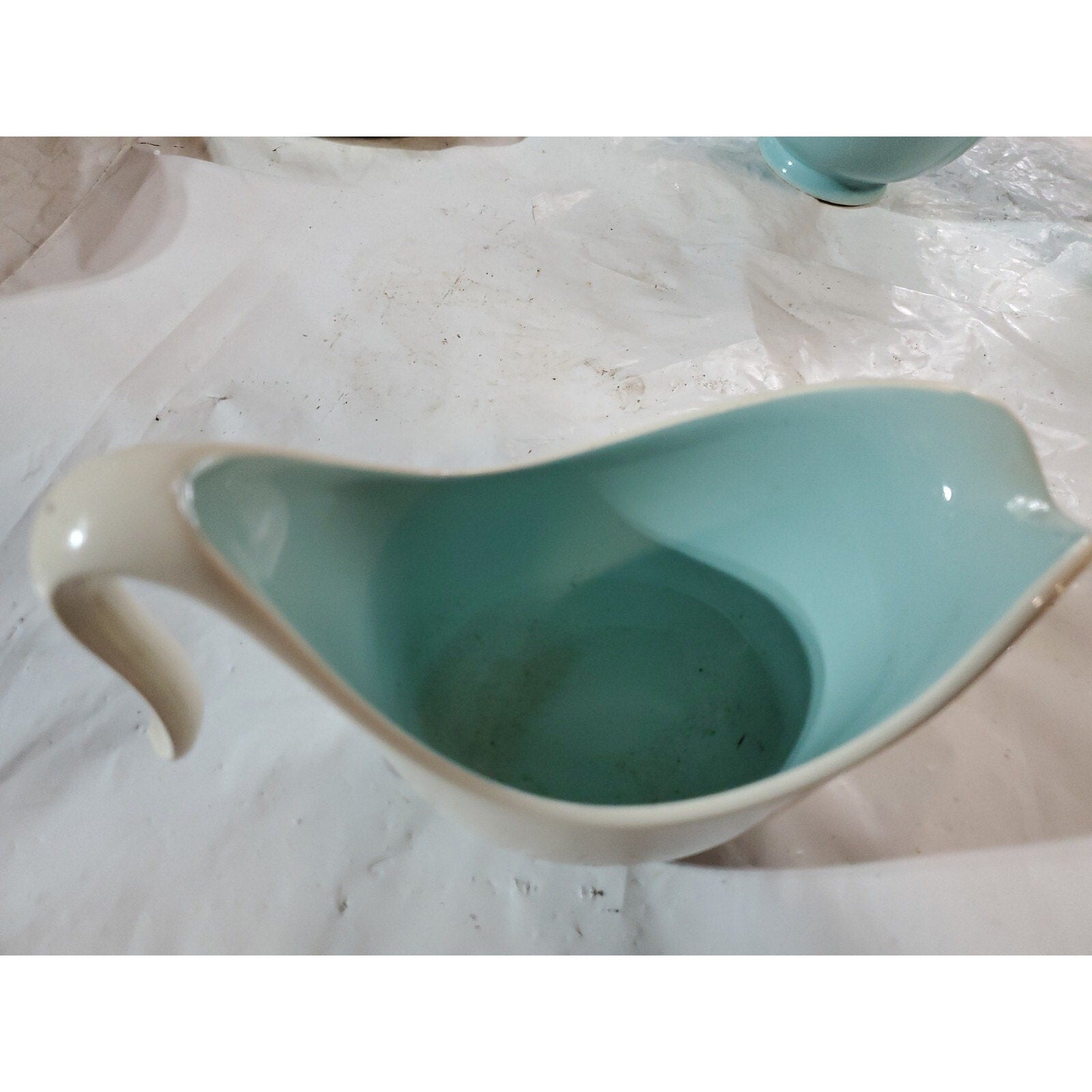 Vintage Smith & Taylor Boutonniere Ever Yours Creamer Server Gravy Boat