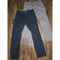 Lot of 2 Iron Co Men's Cargo Pants 34x30 Cotton Blend Navy & Grey