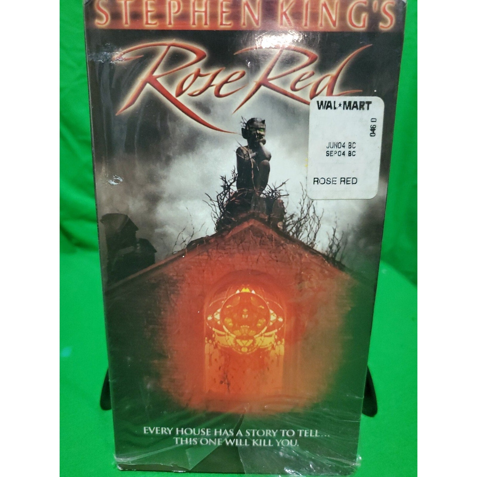 Stephen King's Rose Red VHS 2 Tape Set 2002 Original Horror Mini Series Film