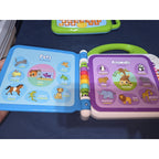 Lpt of 2 LeapFrog 2-in-1 LeapTop Touch Laptop Learning 100 Words Toy ABCs 123s