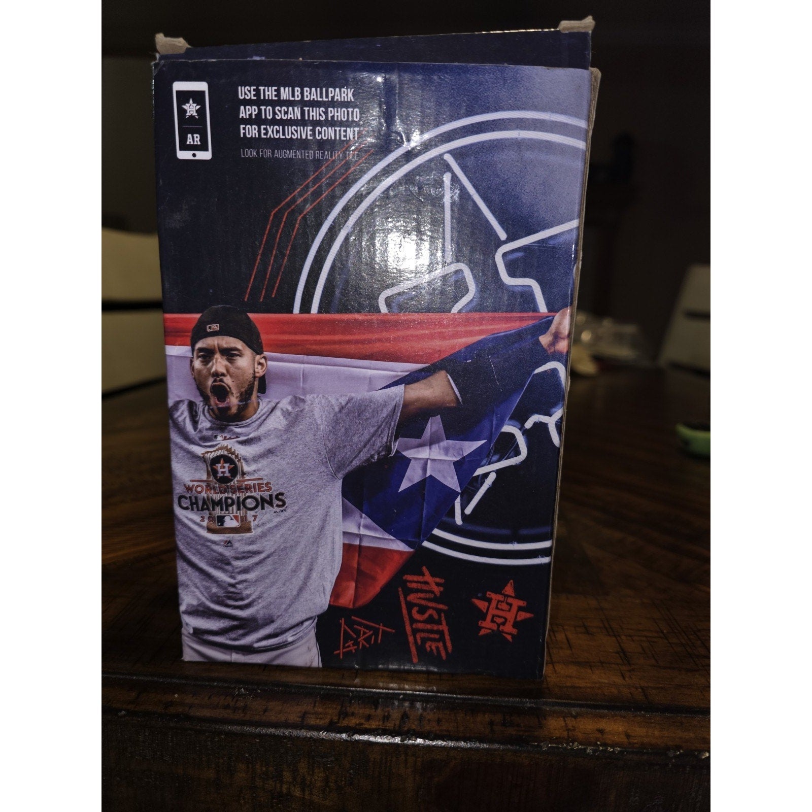 Houston Astros Carlos Correa Collectible 'Puerto Rico Flag' Bobblehead "2019"