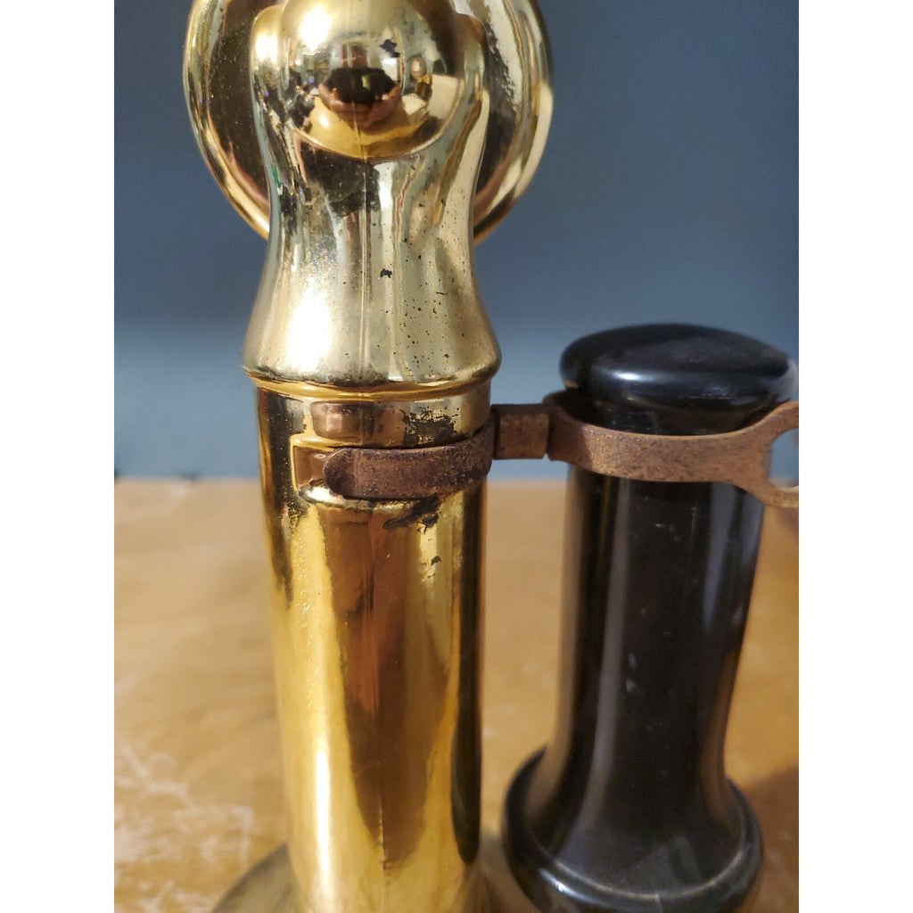 Vintage Avon Wild Country Cologne & Talc Phone Decanter Bottle Empty (read desc.