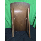 Antique Rustic Farmhouse Vanity Dresser Mirror Decor Shelf VTG 13x22.5”