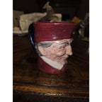 Vintage Toby Style Character Mug Creamer The Cardinal Wosley 3-4"Tall,