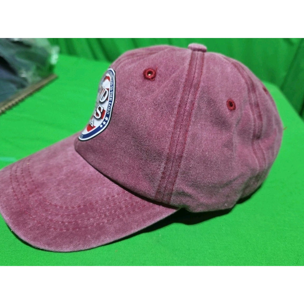 God Bless America Hat Adult Unisex Distressed Patriotic Adjustable Ball Cap