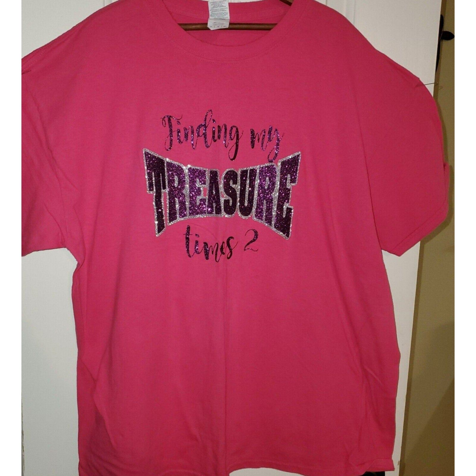 Finding My Treasure T-Shirt Women's XL Religious Christian