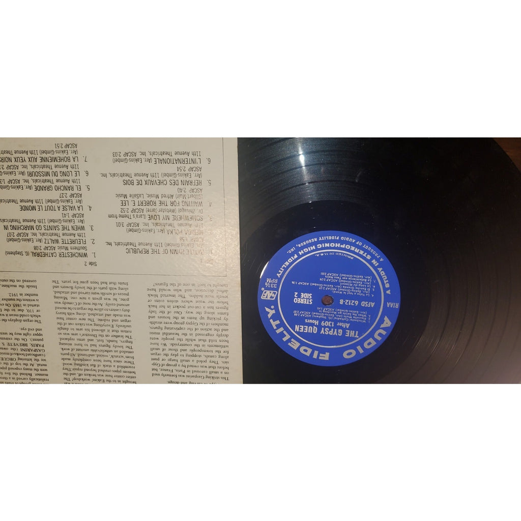 Gypsy Queen After 1309 Hours - Gay 90`s Village - AFSD 6212 - Vinyl Record LP