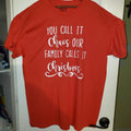 Christmas T-Shirt Men's / Women's Size L Religious Christian