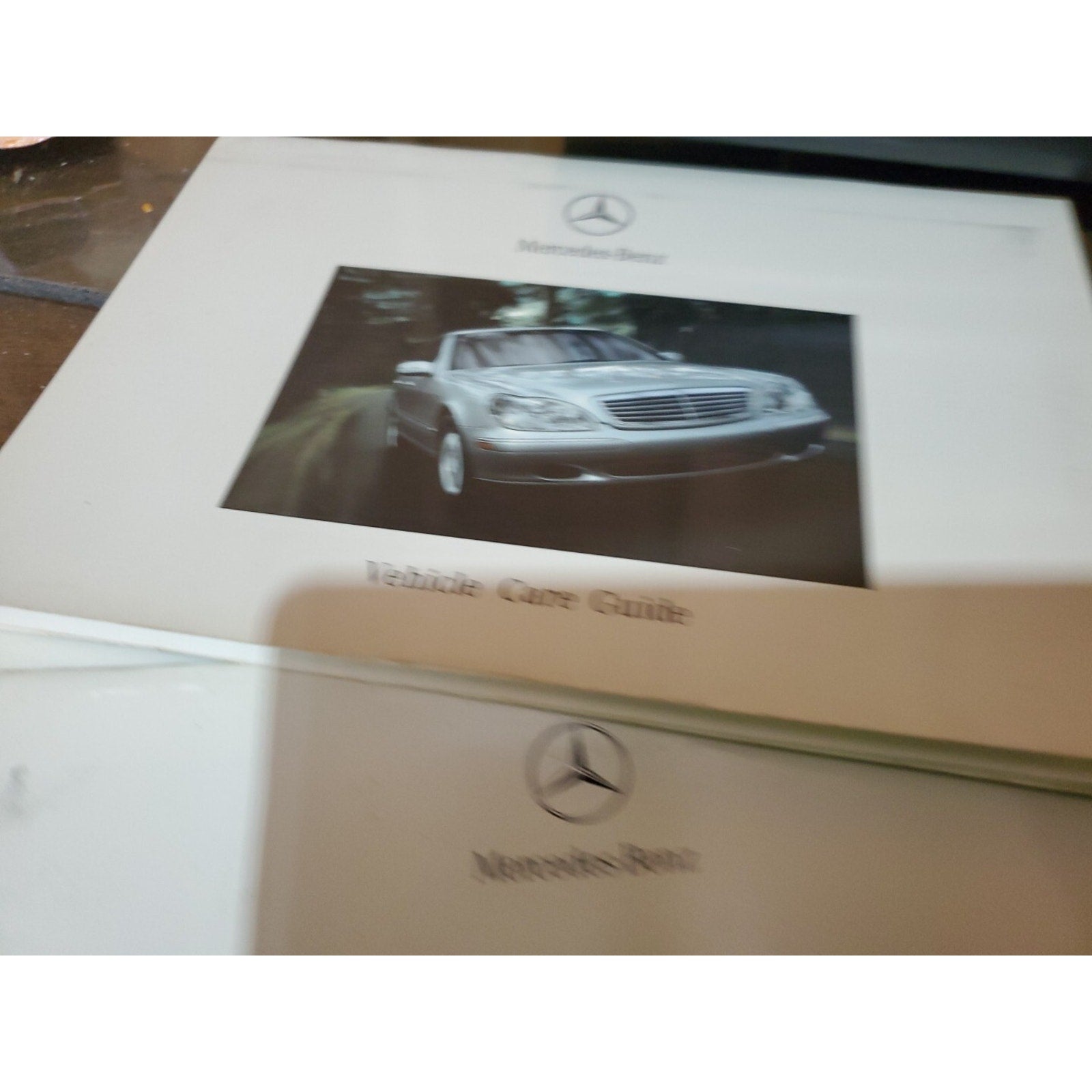 2001 E-Class Mercedes-Benz Owner's Manual Book Case Black GENUINE OEM All Books