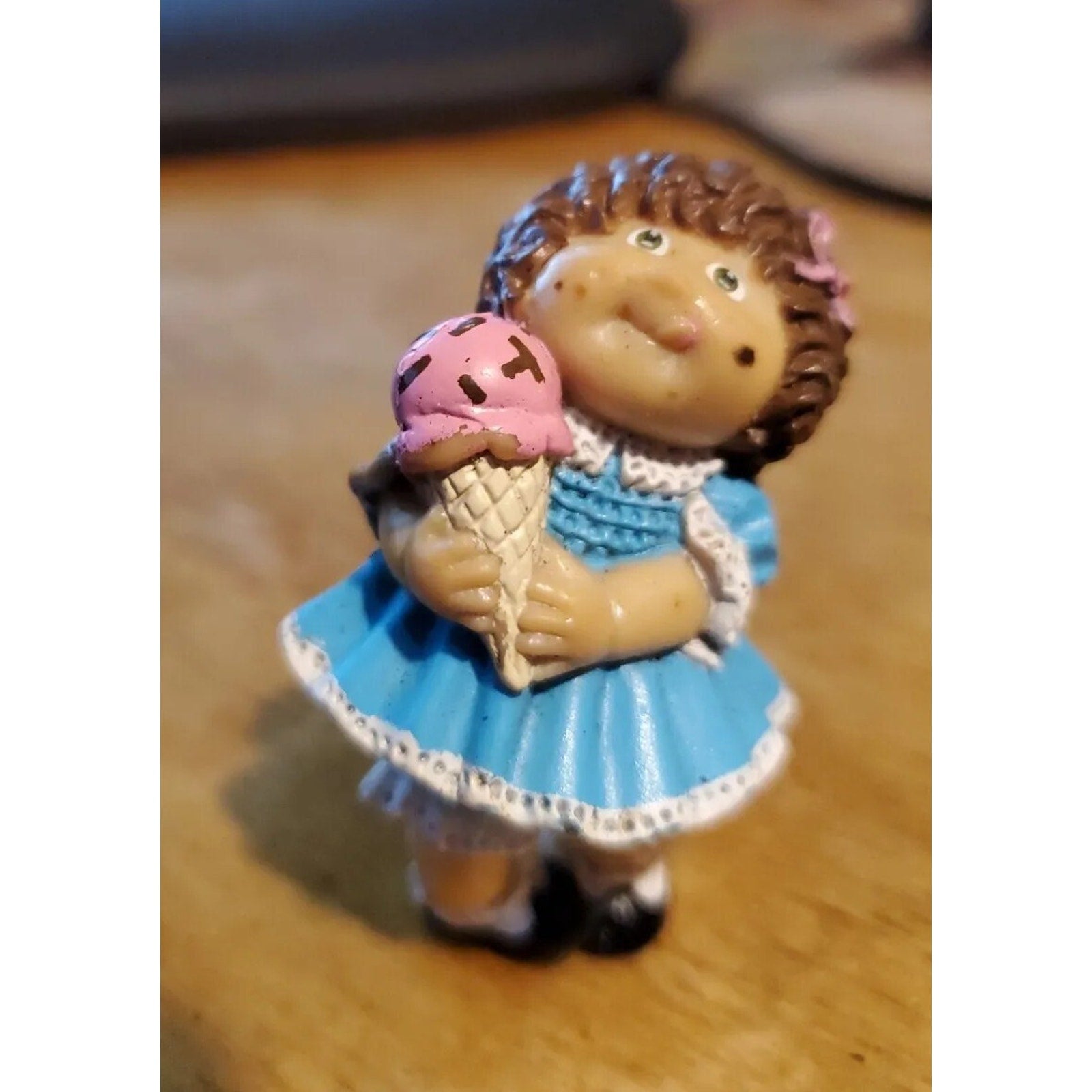 Cabbage Patch Kids Mini Dolls Miniature Vintage 1984 With ice cream Cone