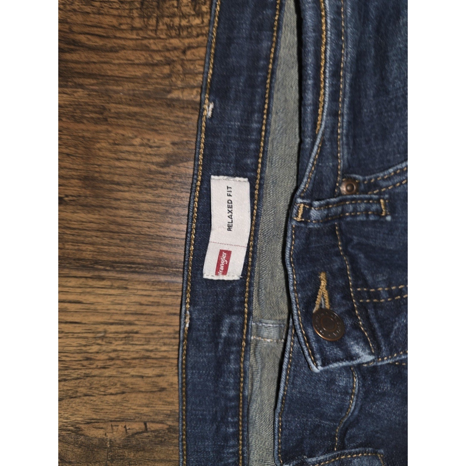 Lot of 2 Wrangler Men’s Pants 34x30 - Relaxed Fit Jeans & Straight Twill Pants