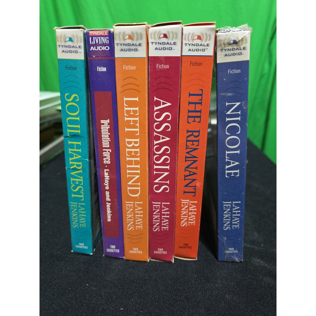 Left Behind Series Audio Cassette Book Set Lot of 6 Audio Books By Tim Lahaye