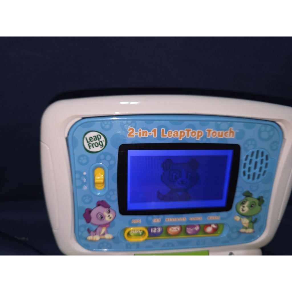 Lpt of 2 LeapFrog 2-in-1 LeapTop Touch Laptop Learning 100 Words Toy ABCs 123s