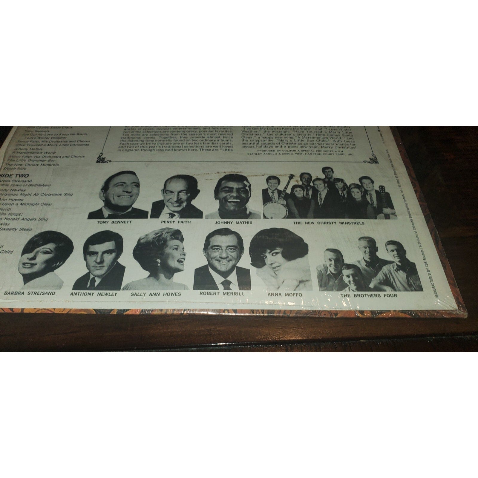 Great Songs Of Christmas - Goodyear Colombia 1968 Vinyl LP record album 888
