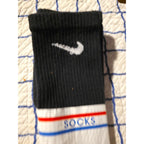 Nike Everyday Plus Cush Socks 2 Pairs Black SX6897-010 Size Medium