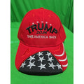TRUMP 2024 HAT, Save America, Flag, Red Blue Black Donald Trump Ball Cap Adjust