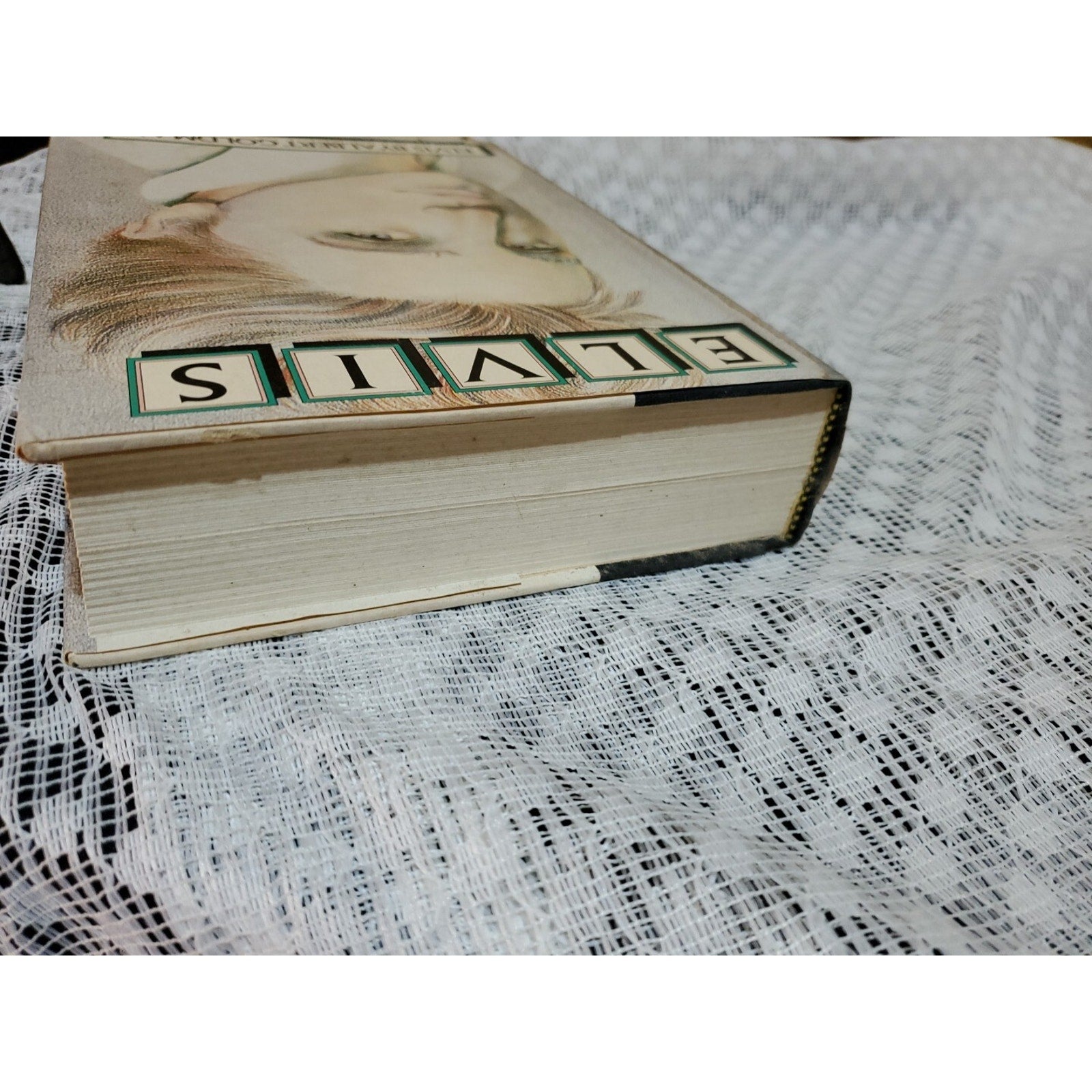 Vintage Elvis Presley Hardcover Book Biography Albert Goldman 1981 The King