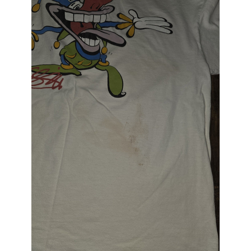 Vintage Rare 90s Mossimo Jester T-Shirt Single Stitch Made in USA Skater Surfer