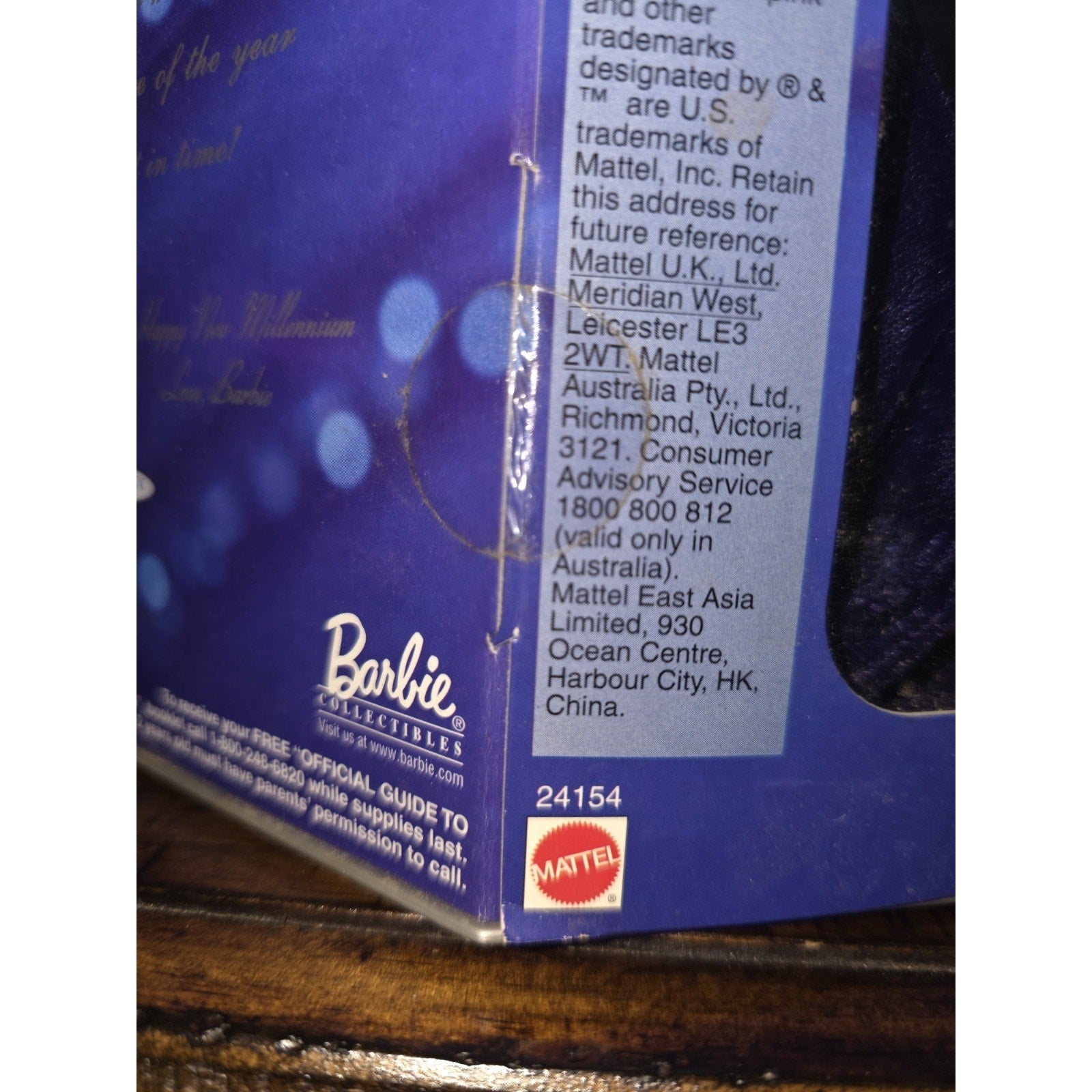 Millennium Princess Barbie Doll Holiday Special Edition 1999 Mattel 24154 New
