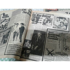 Elvis Presley Memorabilia Lot of 4 Newspapers Vintage - The Star Globe Paper