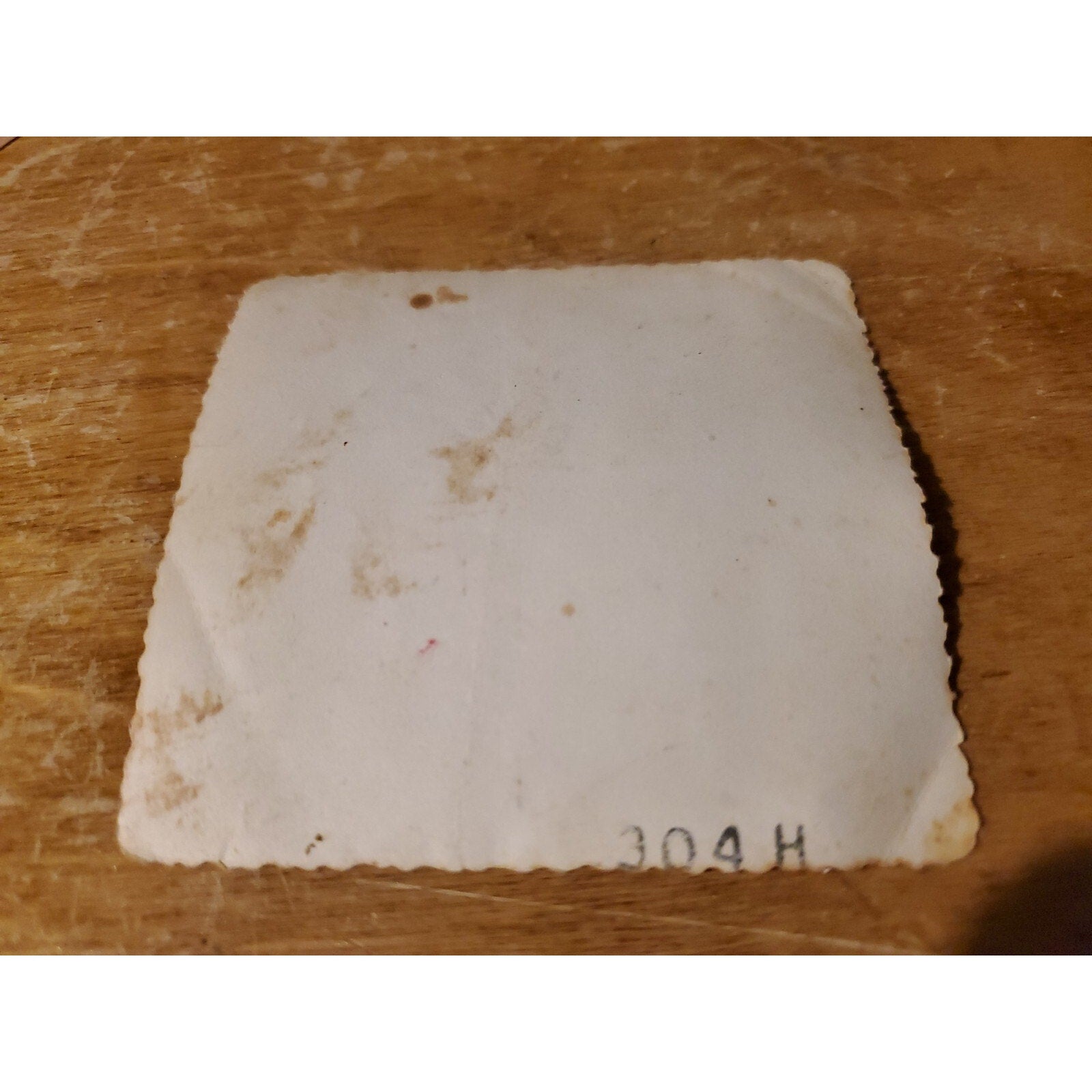 50s African American Couple 3×3 Vintage Snapshot PHOTO