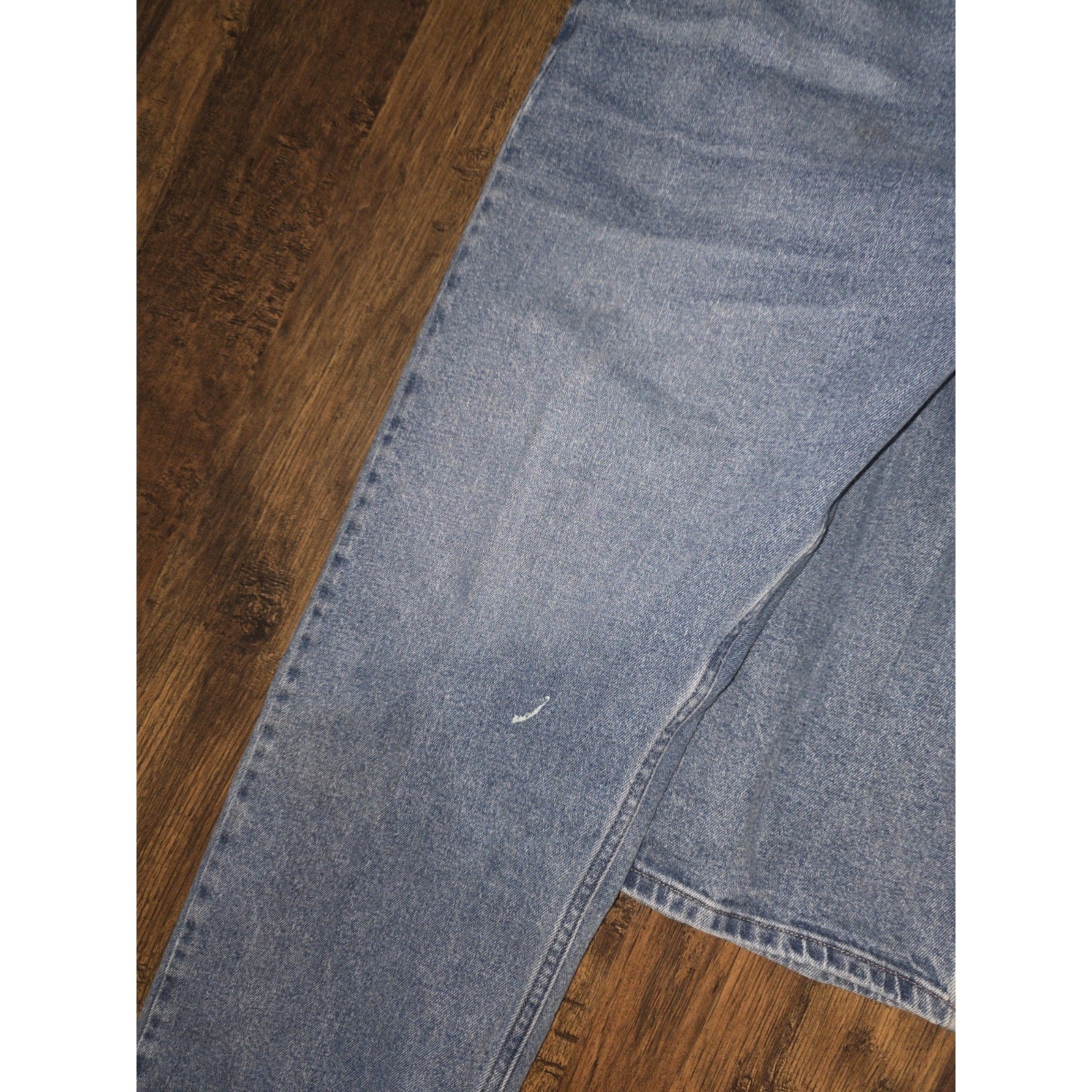 Lot Of 2 Wrangler Relaxed Fit Blue Denim Jeans Men's 44x32 Casual Workwear