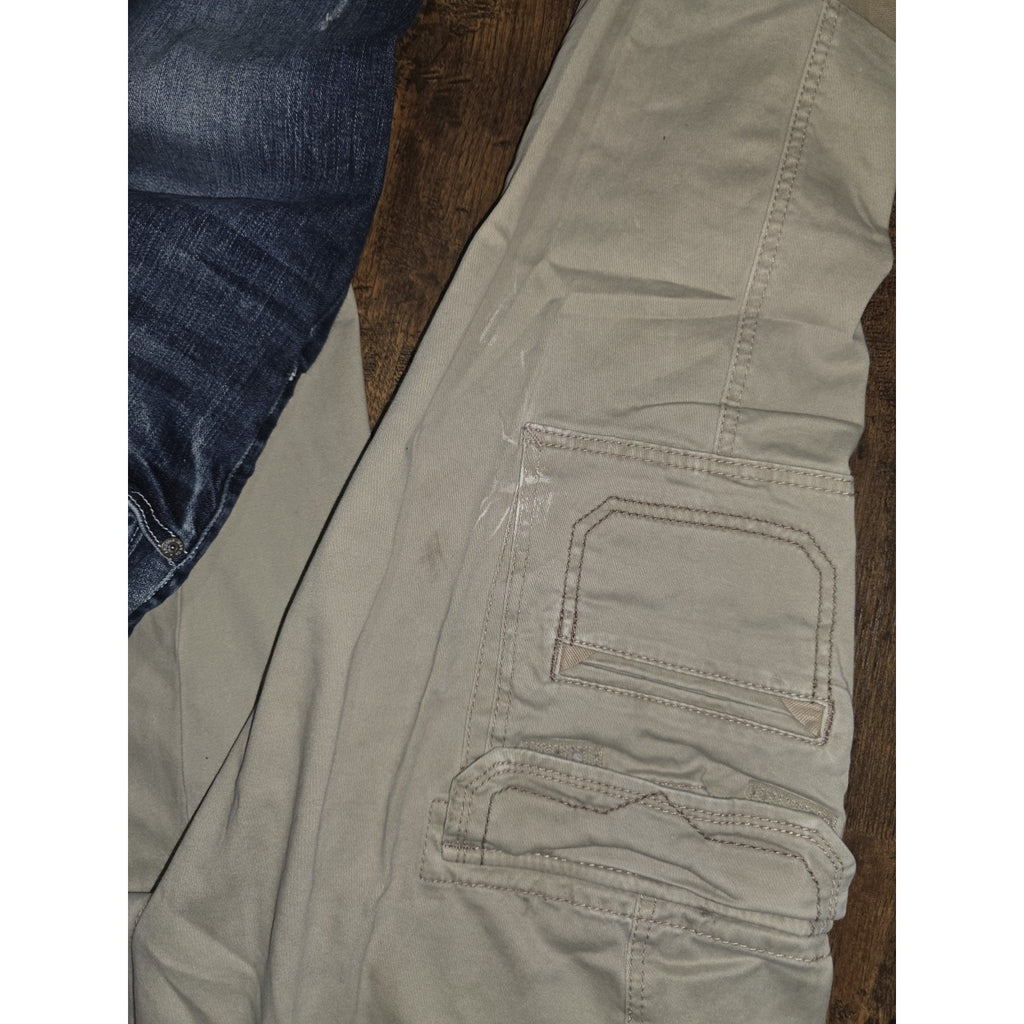 Lot of 3 Men's Pants Size 34x30 - Arizona Skinny, Blue Mountain & Unionbay