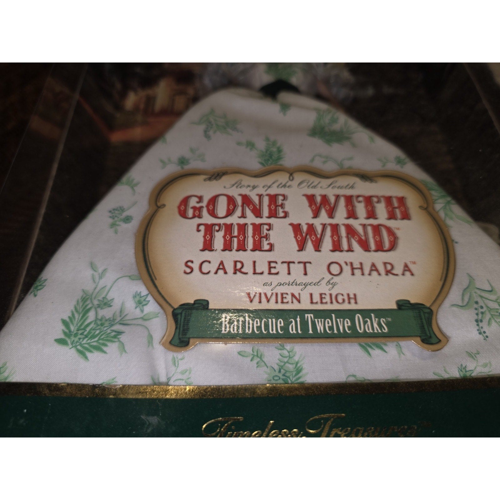 Gone With The Wind Scarlett O’Hara Mattel 29910 Barbeque Vivien Leigh.