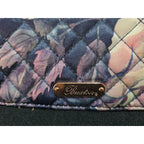 Buxton Floral Quilted Zip & Snap Wallet Multifunctional Organizer