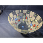 Lenox NATURE'S SPLENDOR PKP 9” Large Glass Salad/Fruit Bowl