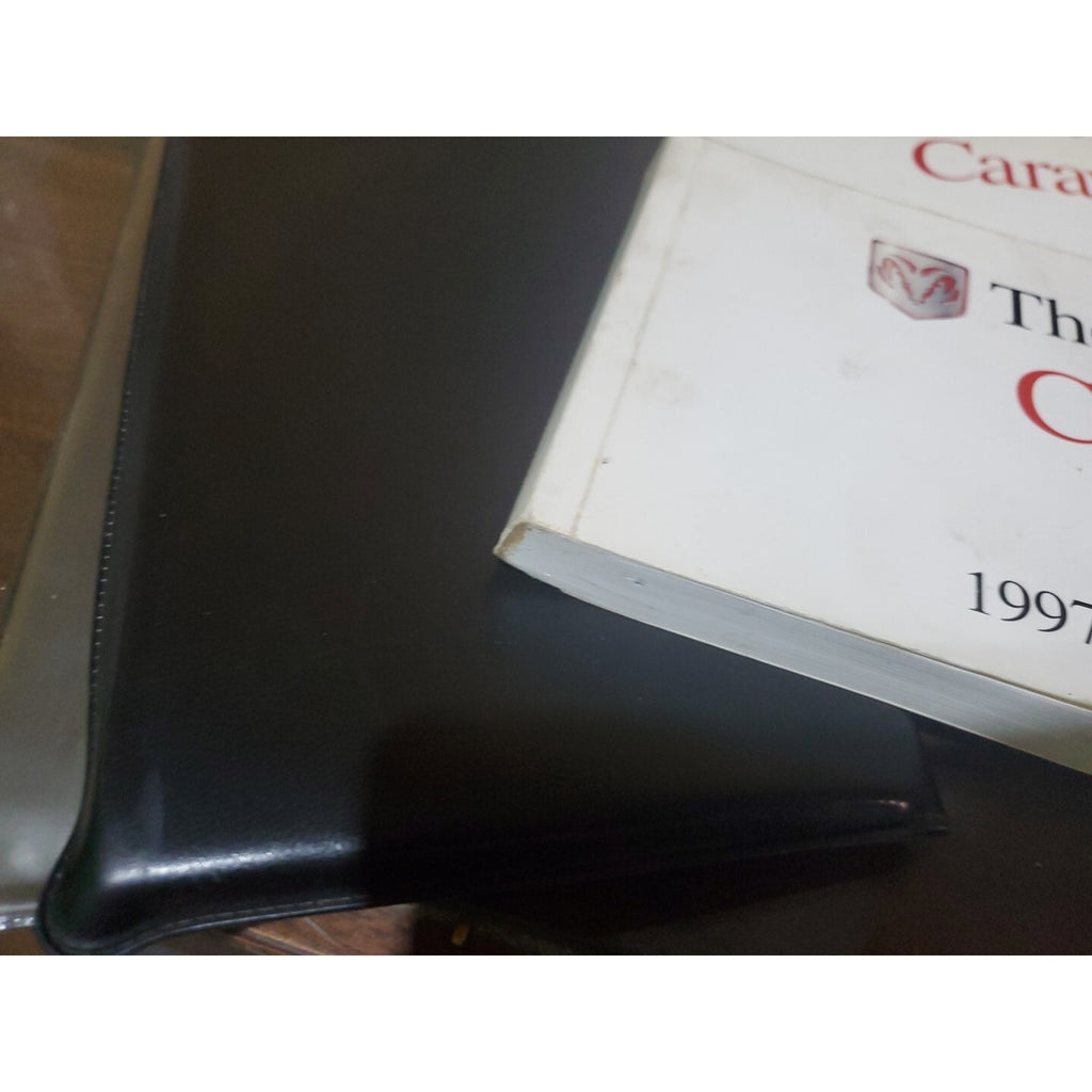 1997 Dodge CARAVAN W/CASE Owners Operators Manual OEM