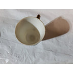 Vintage Japanese Miniature ,Victorian scene,coffee cup and saucer