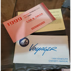 1998 Plymouth Voyager Owners Manual With Case OEM Free Shipping