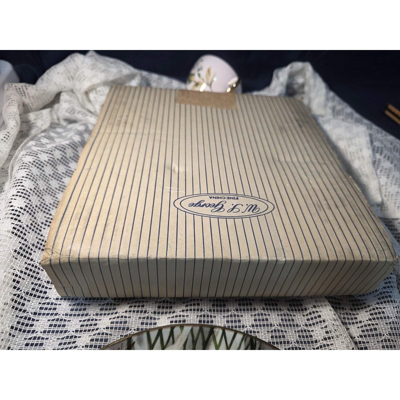 1988 Gone With The Wind" Golden Anniversary Collector Plate W/box & Cert