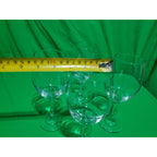 Wine Glasses Set Of 4 Crystal Clear Gobblet 8.5 tall