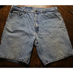 Flying Jeanswear Men's Shorts Light Wash W38"