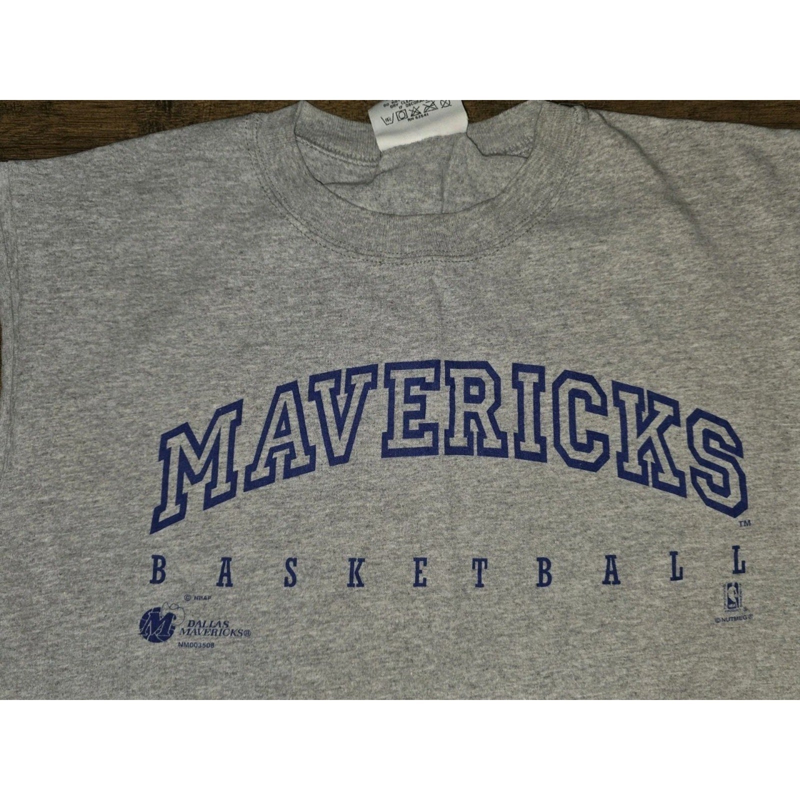 Vtg Dallas Mavericks NBA Authentic Lee Sleeveless Shirt Men's Gray Sz XL USA