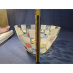 Lenox NATURE'S SPLENDOR PKP 9” Large Glass Salad/Fruit Bowl