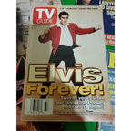 Vtg Elvis Presley Magazine Lot of 4 Rare Magazines & 1-TV Guide The King Music